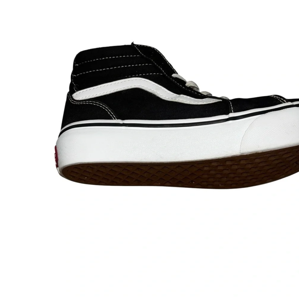 VANS Off the Wall Big Kids Size 4 Filmore Sk8-Hi Skateboarding Sneakers Black